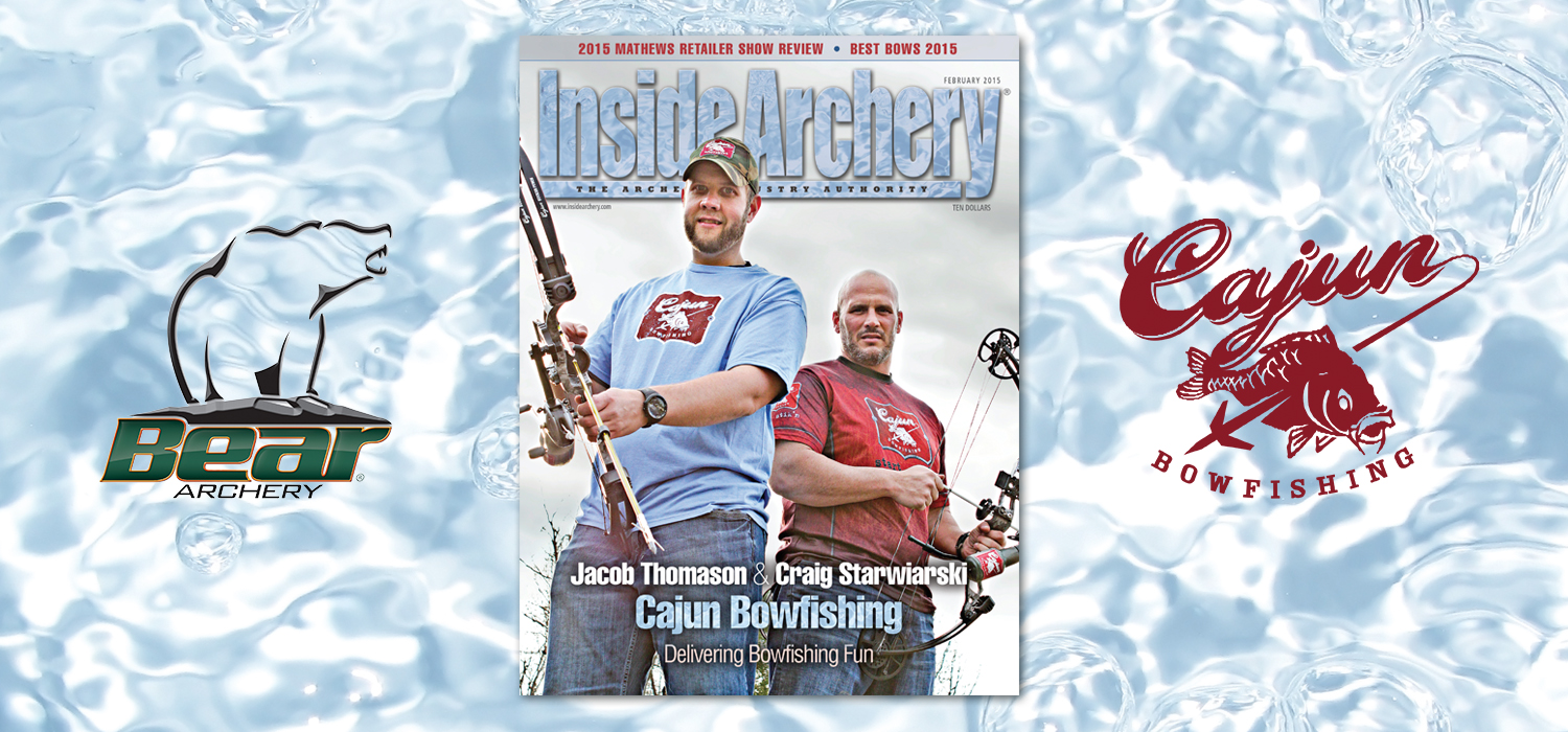 Inside Archery February 2015: Cajun Bowfishing Cover Story