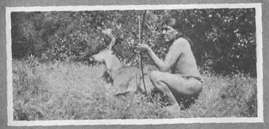 History of Bowhunting: Ishi and deer