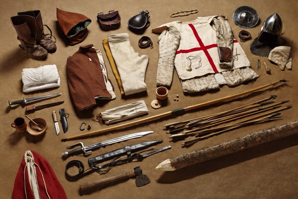 History of Bowhunting: English longbowman equipment