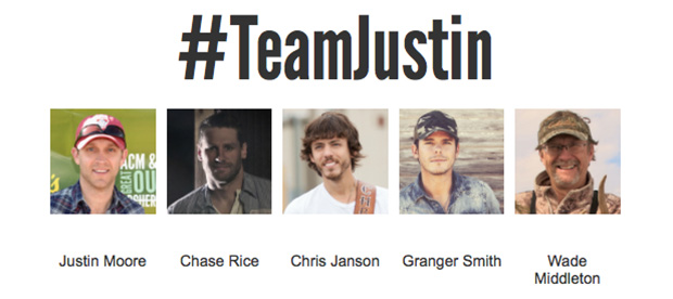 Team Justin photos