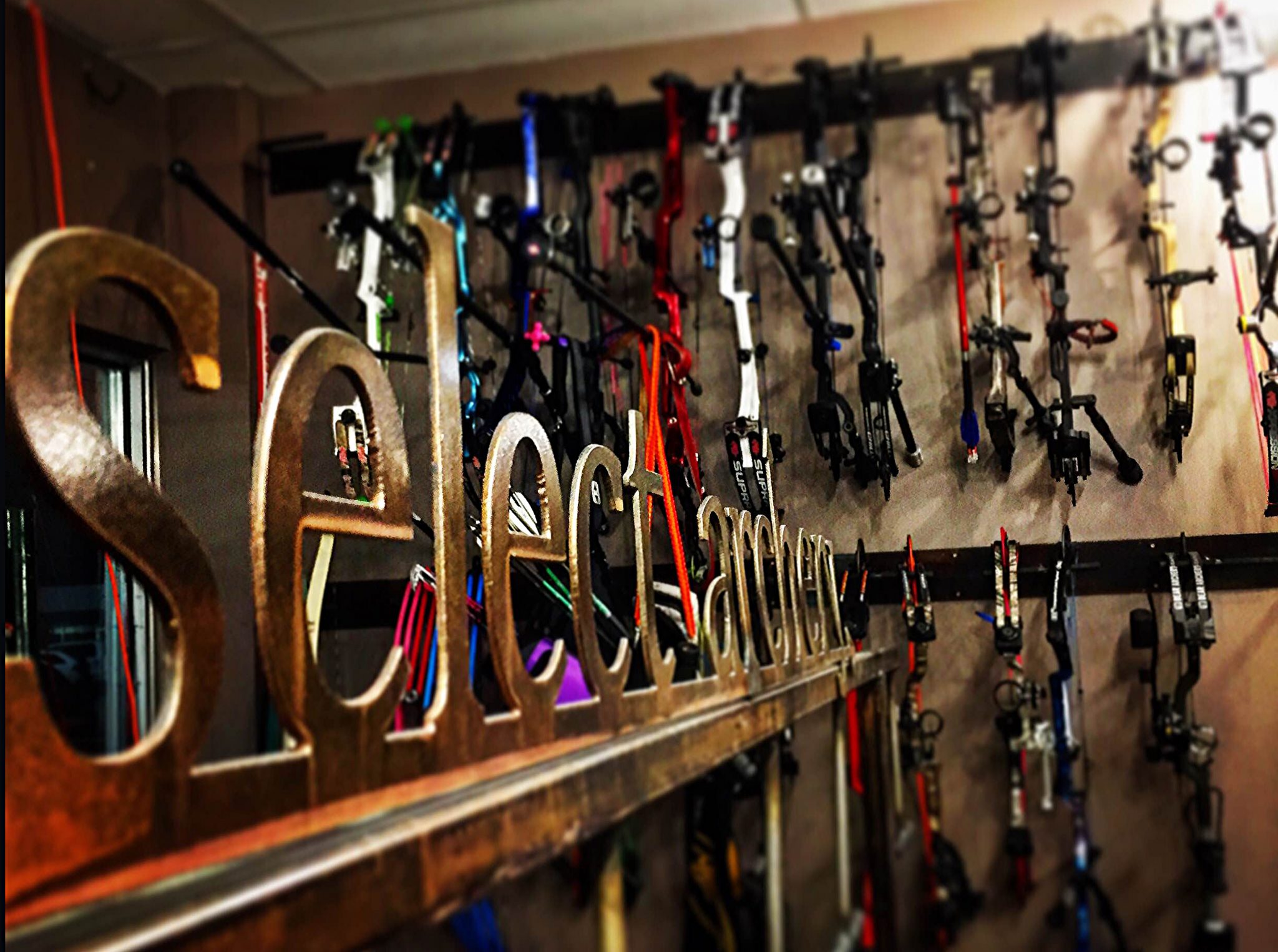 SelectArchery-BowsRacked