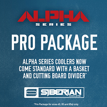 Siberian Coolers Now Offering ALPHA Series Pro Package