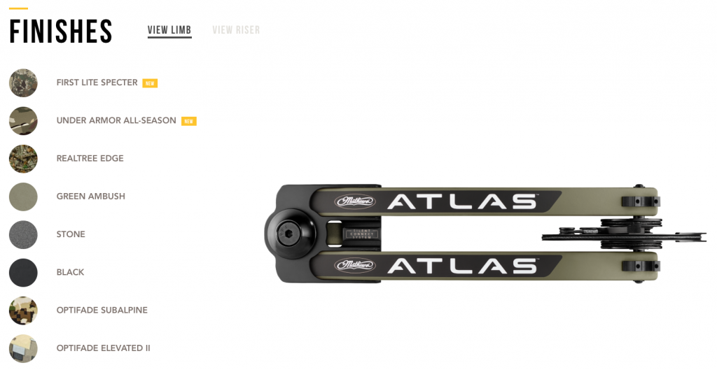 2021 Mathews Archery Atlas