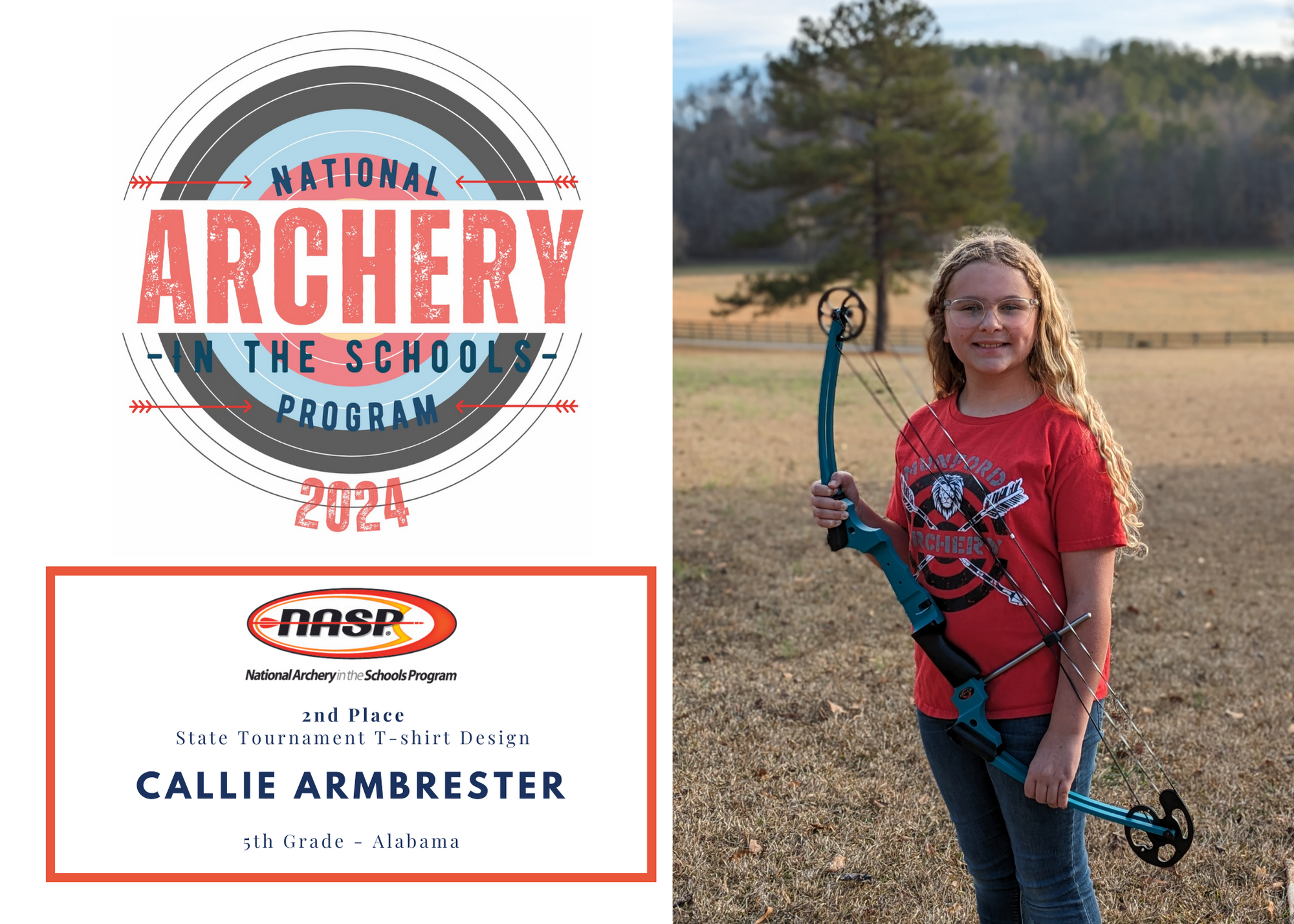 NASP® selects the winning designs of the 2024 student t-shirt contest